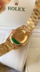 Swiss Copy Rolex 31mm new Datejust Green Floral motif Smooth Bezel Bracelet (3)_th.jpg